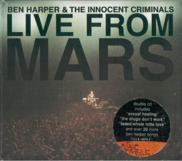 Ben Harper & The Innocent Criminals : Live From Mars (2xCD, Album, Gat)