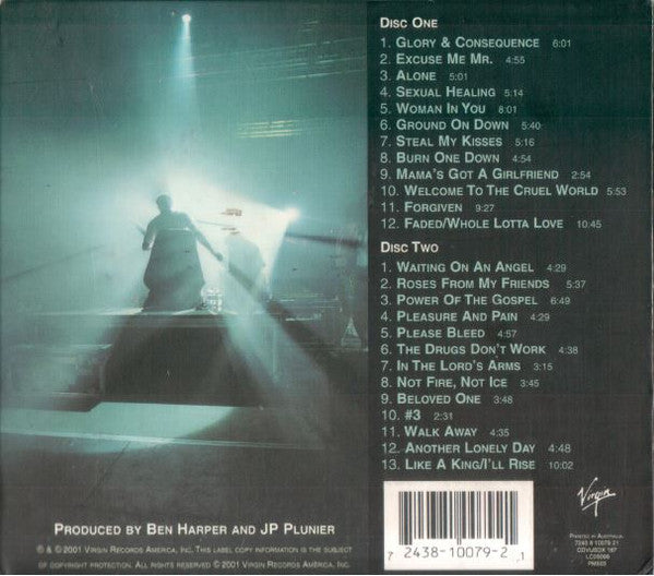 Ben Harper & The Innocent Criminals : Live From Mars (2xCD, Album, Gat)