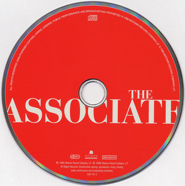 Various : The Associate (The Original Motion Picture Soundtrack) (CD, Comp)