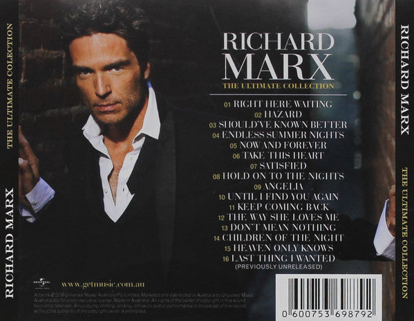 Richard Marx : The Ultimate Collection (CD, Comp)