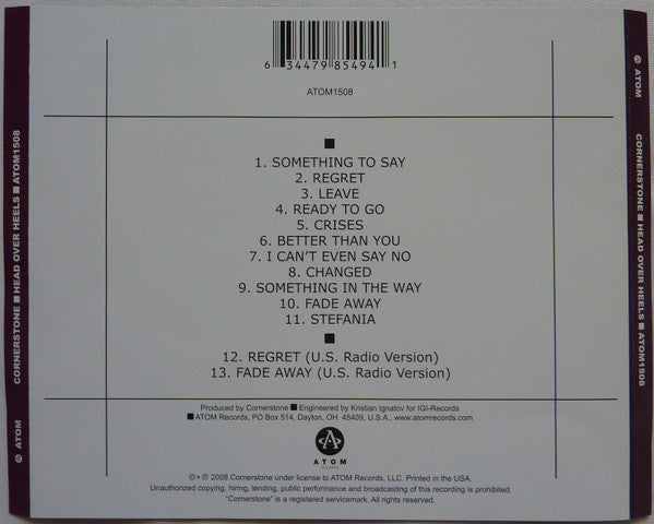 Cornerstone ® : Head Over Heels (CD, Album)