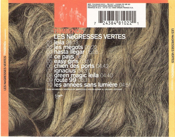 Les Négresses Vertes* : Trabendo (CD, Album)