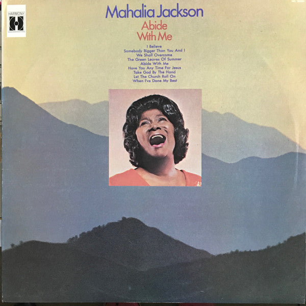 Mahalia Jackson : Abide With Me (LP, Album, Comp)