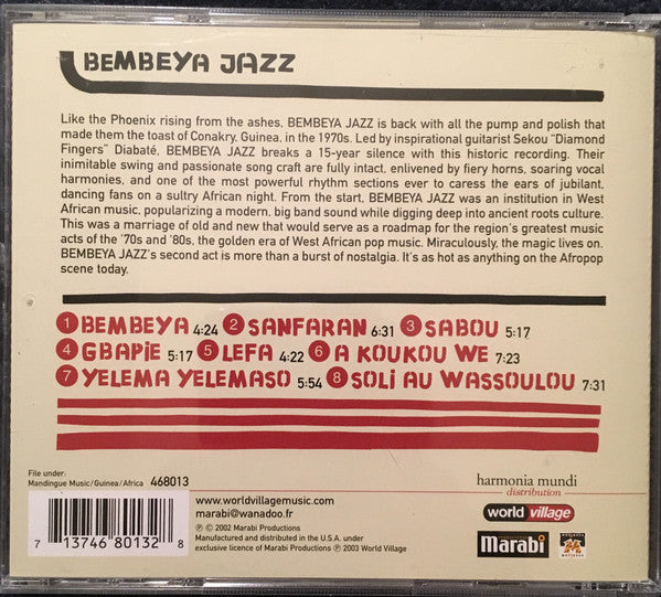Bembeya Jazz National : Bembeya (CD, Album)