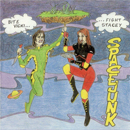 Spacejunk (4) : Bite Vicki ... Fight Stacey (CD, EP)