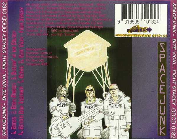 Spacejunk (4) : Bite Vicki ... Fight Stacey (CD, EP)