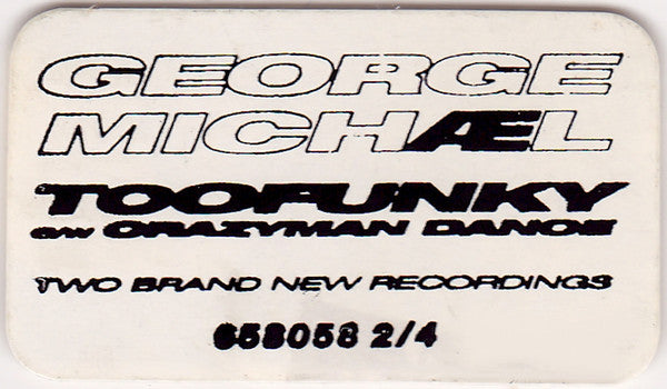 George Michael : Too Funky (CD, Single)