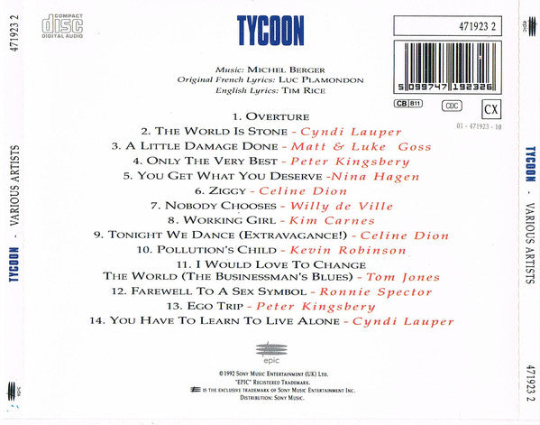 Various : Tycoon (CD, Album)