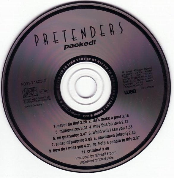 Pretenders* : Packed! (CD, Album)