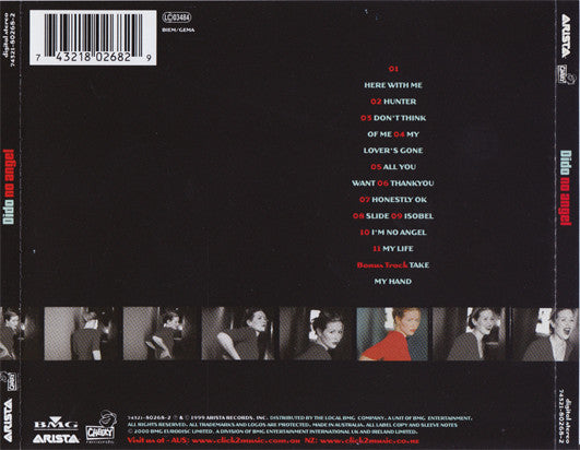 Dido : No Angel (CD, Album, RE)