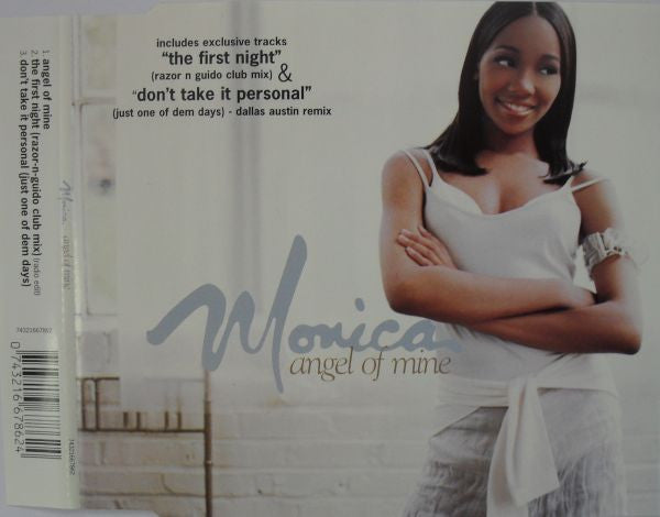 Monica : Angel Of Mine (CD, Single)