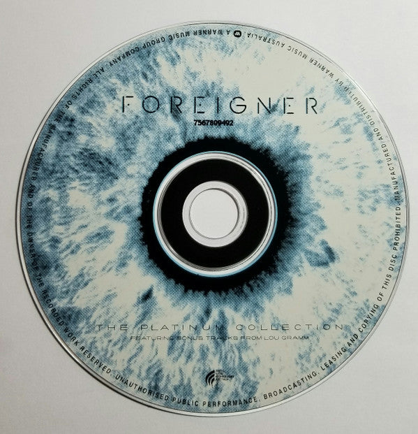 Foreigner : The Platinum Collection (CD, Comp)