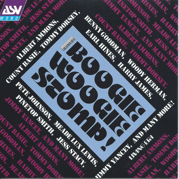 Various : Boogie Woogie Stomp (CD, Comp, Mono)