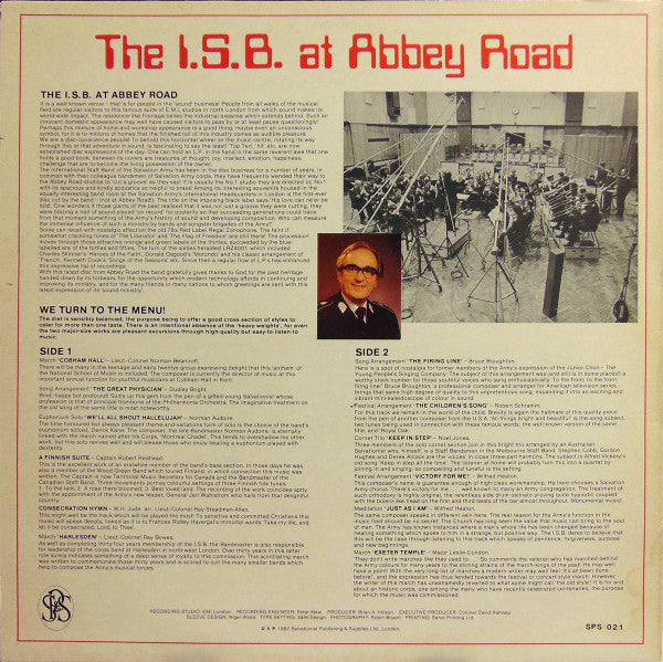 International Staff Band Of The Salvation Army : The I.S.B. At Abbey Road (LP, Album)