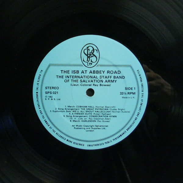 International Staff Band Of The Salvation Army : The I.S.B. At Abbey Road (LP, Album)