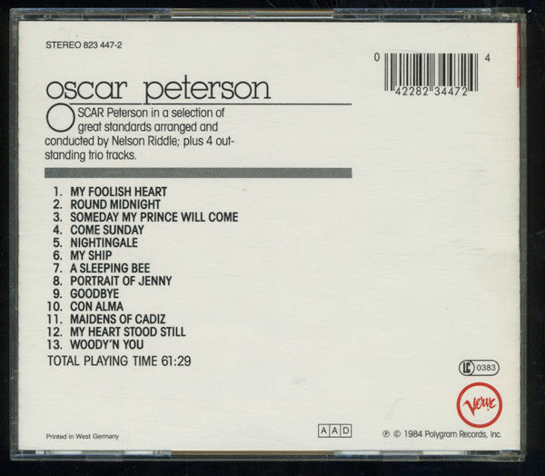 Oscar Peterson : The Silver Collection (CD, Comp, RM)