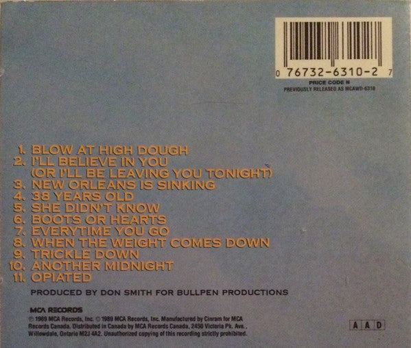 The Tragically Hip : Up To Here (CD, Album, RE)