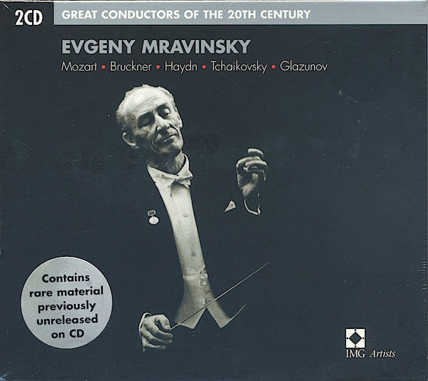 Evgeny Mravinsky : Great Conductors Of The 20th Century: Evgeny Mravinsky (2xCD, Comp, RM)