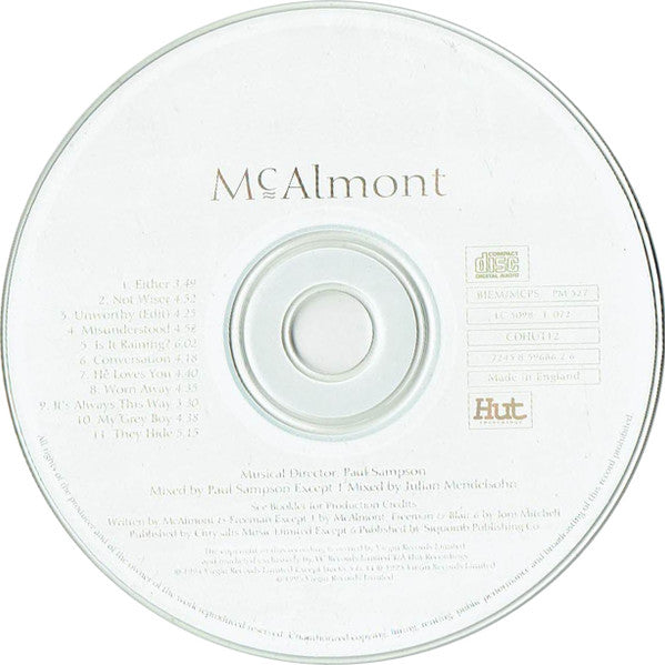 McAlmont* : McAlmont (CD, Album)