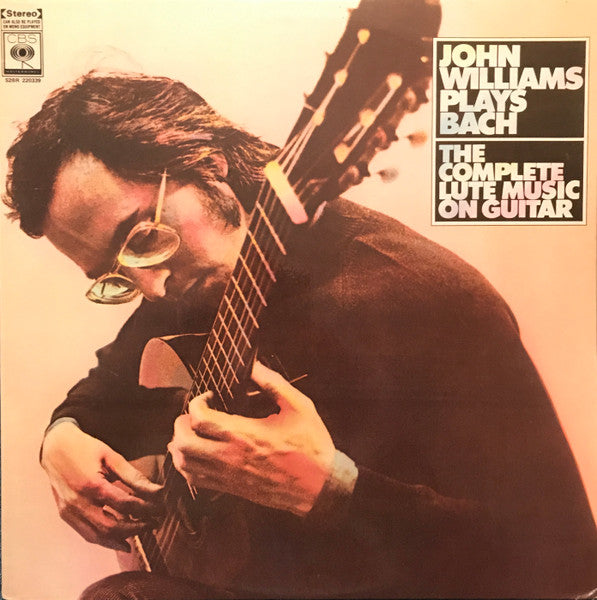 John Williams (7) Plays Johann Sebastian Bach : The Complete Lute Music On Guitar (2xLP)