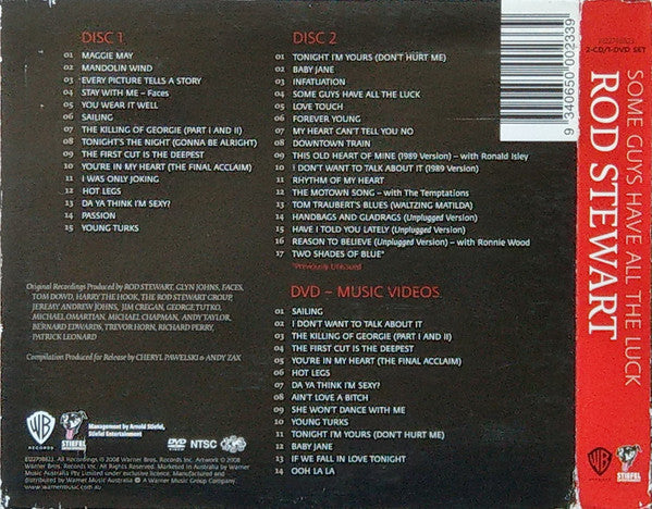 Rod Stewart : Some Guys Have All The Luck (2xCD, Comp + DVD-V, Comp, NTSC, Dig)