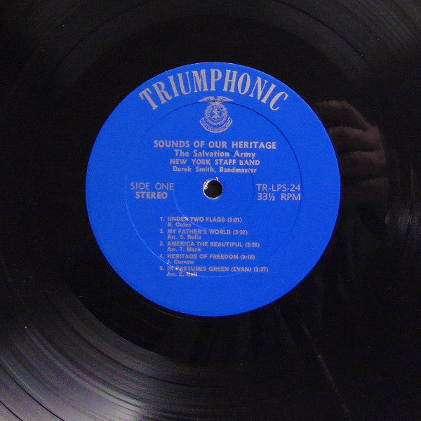 New York Staff Band Of The Salvation Army* : Sounds Of Our Heritage (LP, Album)