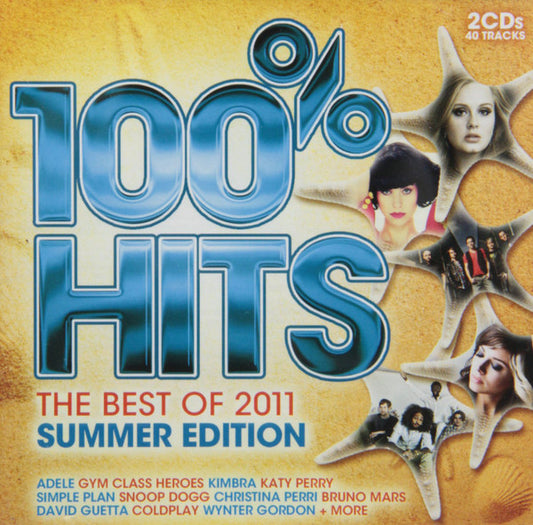 Various : 100% Hits The Best Of 2011 (Summer Edition) (2xCD, Comp)