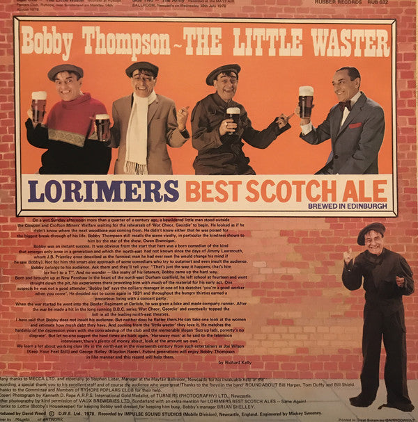 Bobby Thompson (5) : The Little Waster (LP)