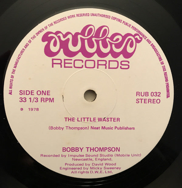 Bobby Thompson (5) : The Little Waster (LP)