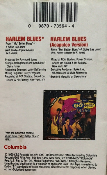 Cynda Williams : Harlem Blues  (Cass, Single, Sli)