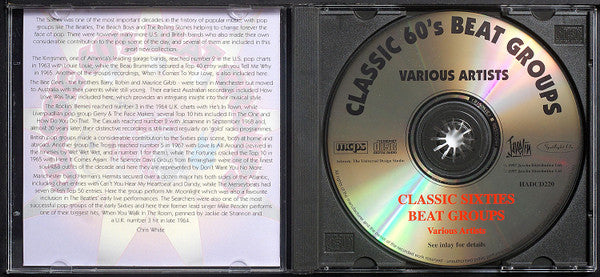 Various : Classic 60's Beat Music (CD, Comp)