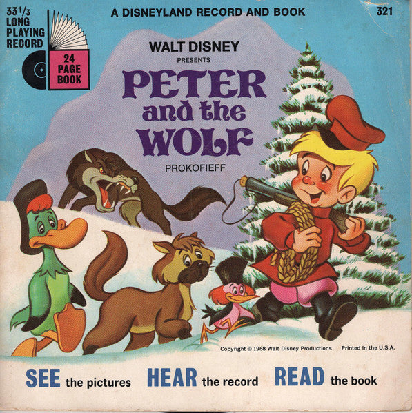 Unknown Artist : Peter And The Wolf (7", Lab)