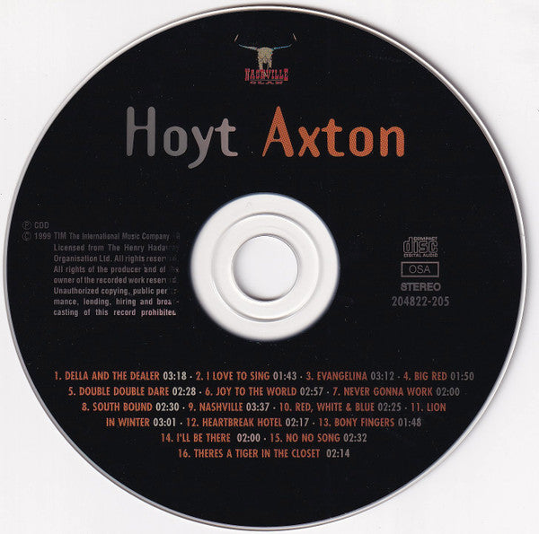 Hoyt Axton : Della And The Dealer (CD, Album, Comp)