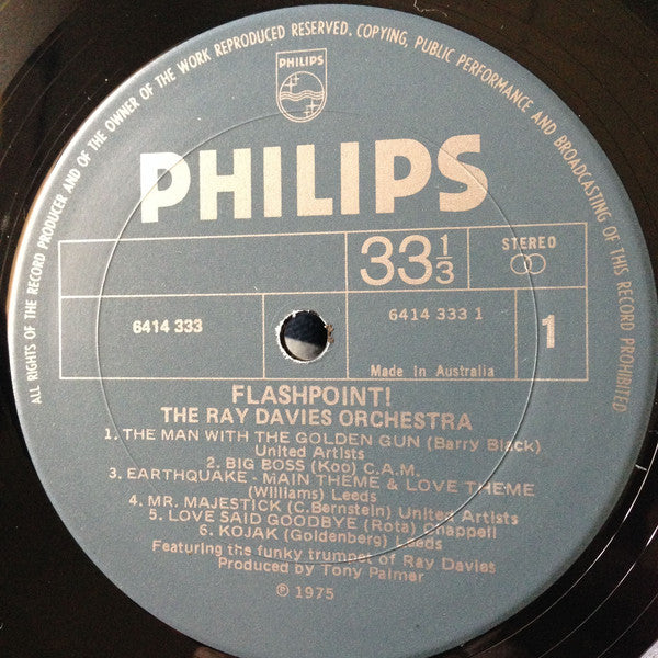 The Ray Davies Orchestra : Flashpoint (LP, Album)