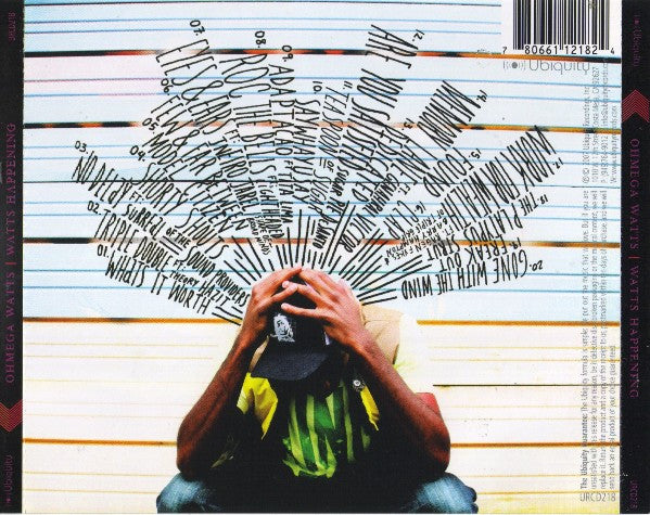 Ohmega Watts : Watts Happening (2xCD, Album)