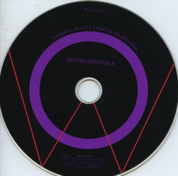 Ohmega Watts : Watts Happening (2xCD, Album)