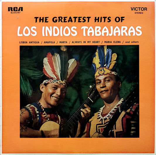 Los Indios Tabajaras : The Greatest Hits Of Los Indios Tabajaras (LP, Comp)