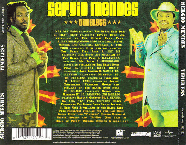 Sérgio Mendes : Timeless (CD, Album)