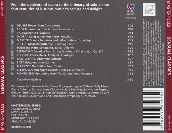 Various : Sensual Classics (CD, Comp)