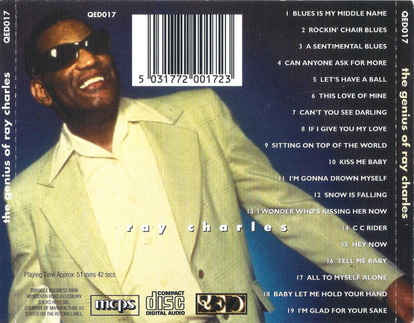 Ray Charles : The Genius Of Ray Charles (CD, Comp)