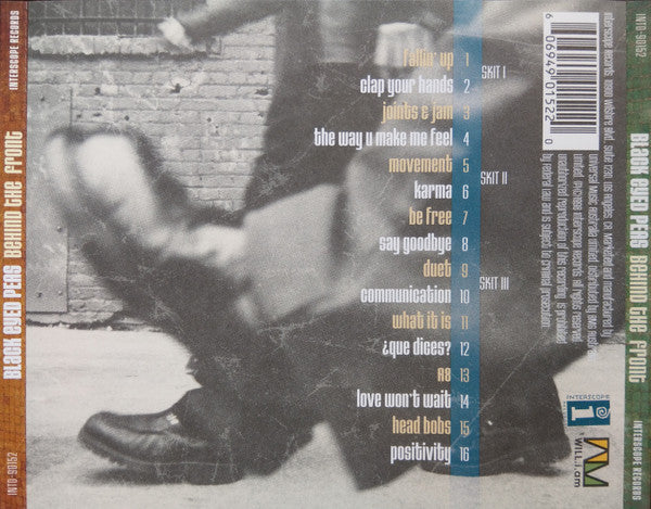 Black Eyed Peas : Behind The Front (CD, Album)