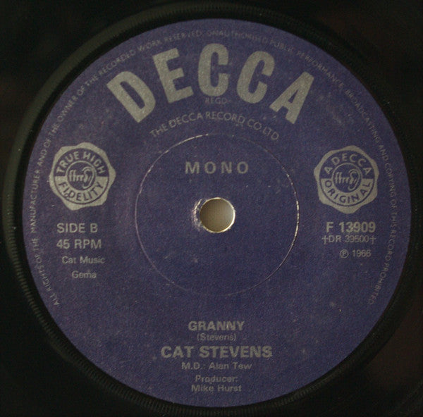 Cat Stevens : Matthew And Son (7", Mono, RE, Dam)