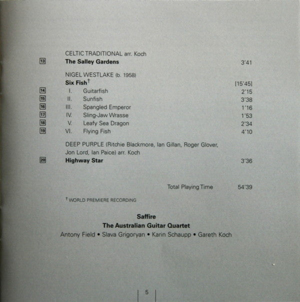 Saffire : Nostálgica (CD, Album)