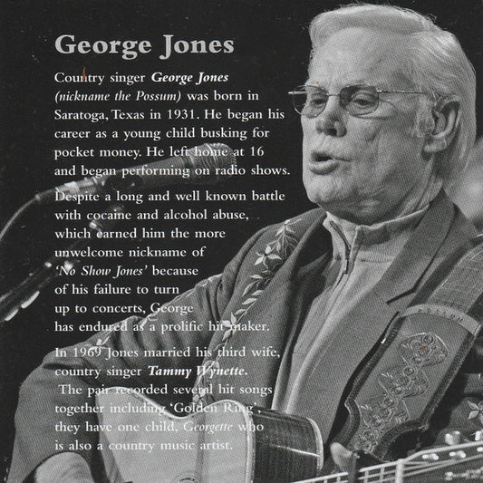George Jones (2) : Jonesy (CD, Comp)