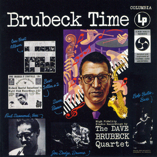 The Dave Brubeck Quartet : Brubeck Time (CD, Album, RE, RM)