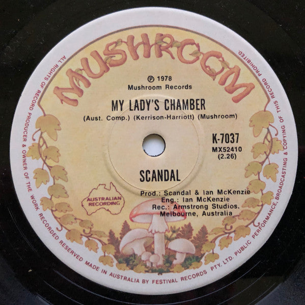 Scandal (18) : How Long (7", Single)