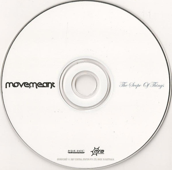 Move.Meant : The Scope Of Things (CD, Album)