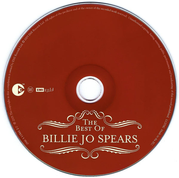 Billie Jo Spears : The Best Of Billie Jo Spears (CD, Comp, Copy Prot.)