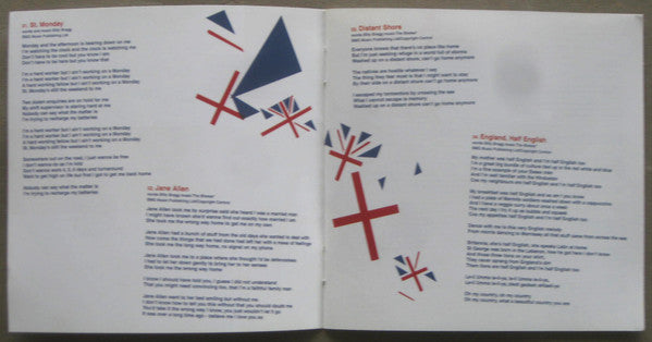 Billy Bragg & The Blokes : England, Half English (CD, Album)