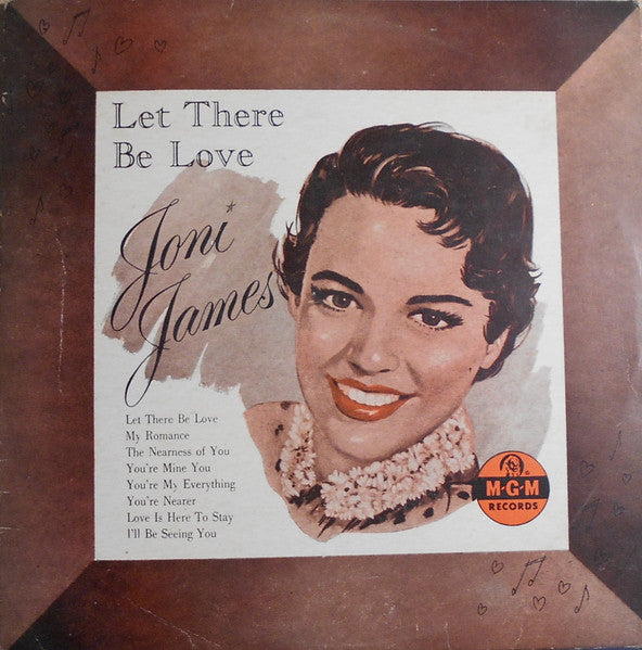 Joni James : Let There Be Love (10", Album)